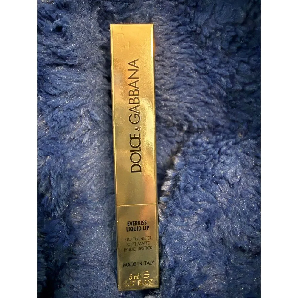 NIB Dolce & Gabbana Everkiss Liquid Lip in 410 Audacity Lipstick